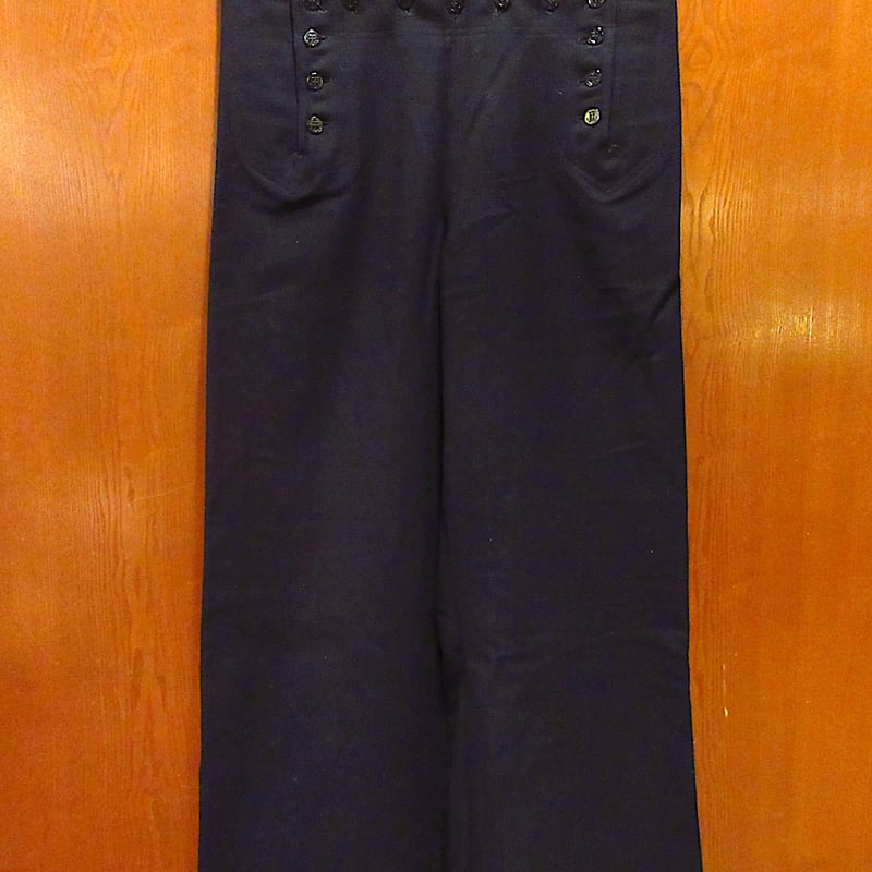 ビンテージ50's○U.S.NAVYウールセーラーパンツ実寸W82cm○231031c8-m-