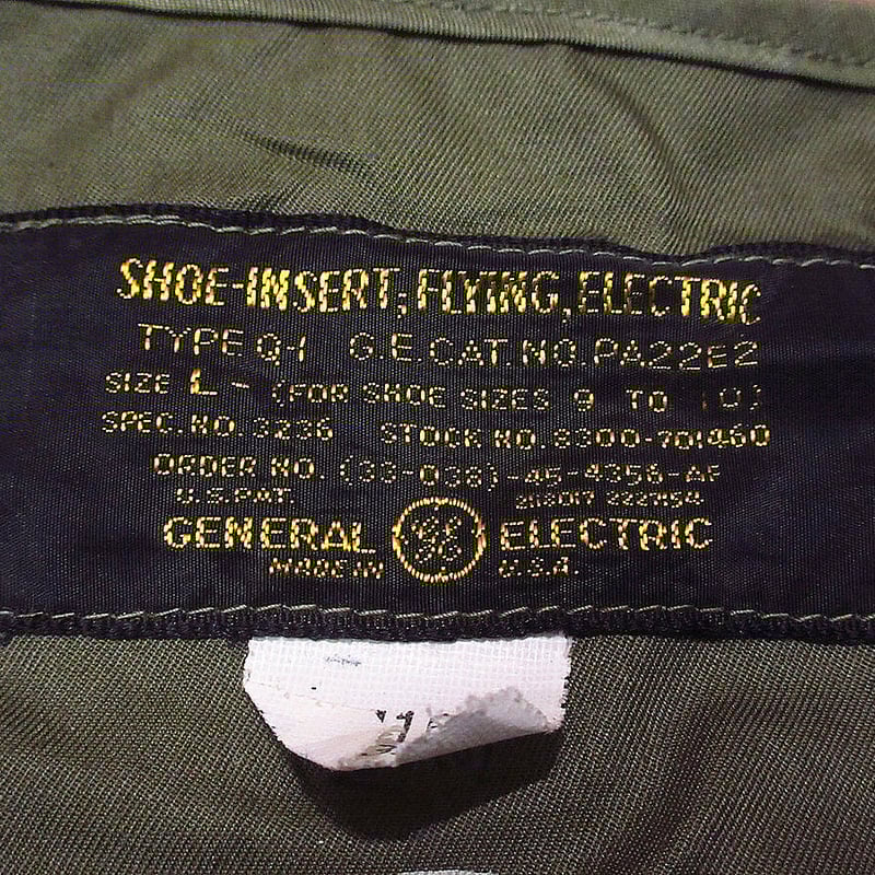 要在庫確認様 ビンテージ40's○DEADSTOCK USAAF TYPE Q-1インサートシューズ○230
