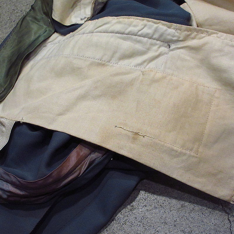 50s レーヨンギャバジンスラックス 水色 vintage ビンテージ40's50's○Day'sツータックレーヨンギャバジン