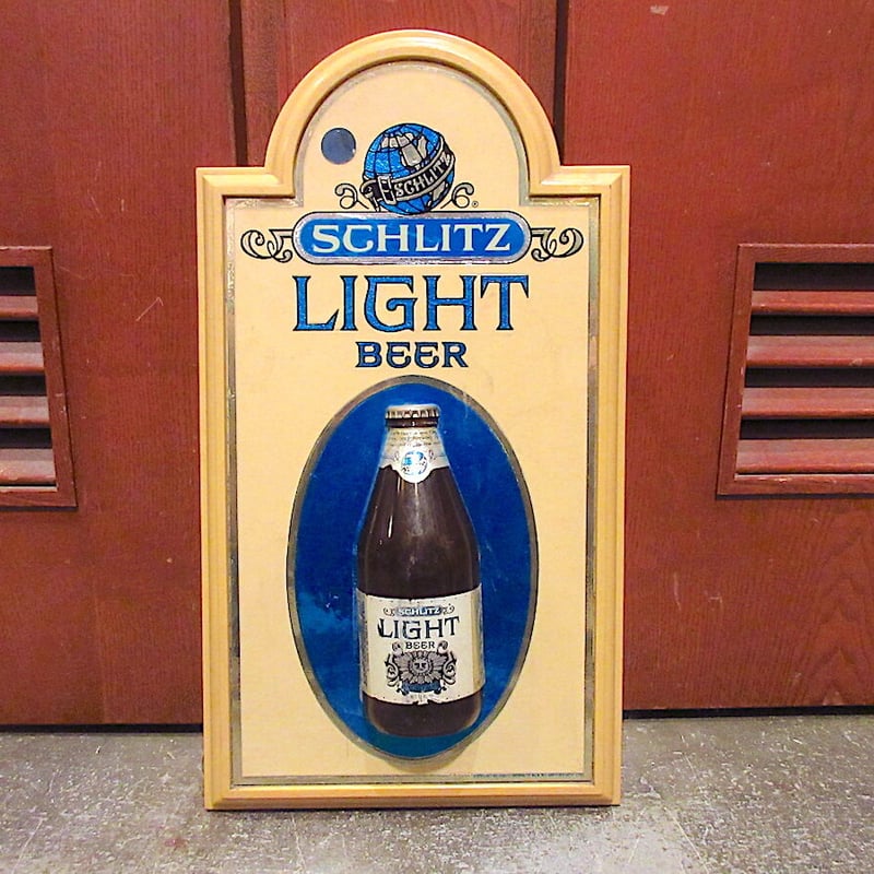 ヴィンテージ シュリッツビール 照明付き時計 ウォールマウント 【公式
