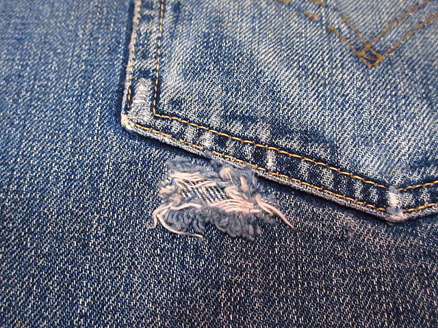 ビンテージ60's○Levi's 501デニムカットオフショーツW84cm