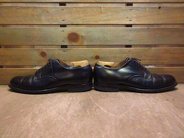 ビンテージ60's○U.S.NAVY 6アイレットサービスシューズ9R○200702n1-m-