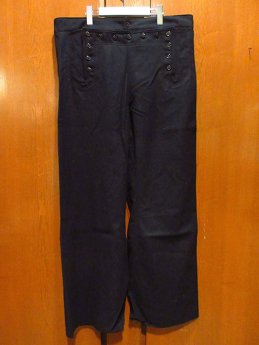 70s セーラーパンツ　us navy貴重　ウール 60s 70s 米軍 US NAVY ウール セーラー パンツ アメリカ軍