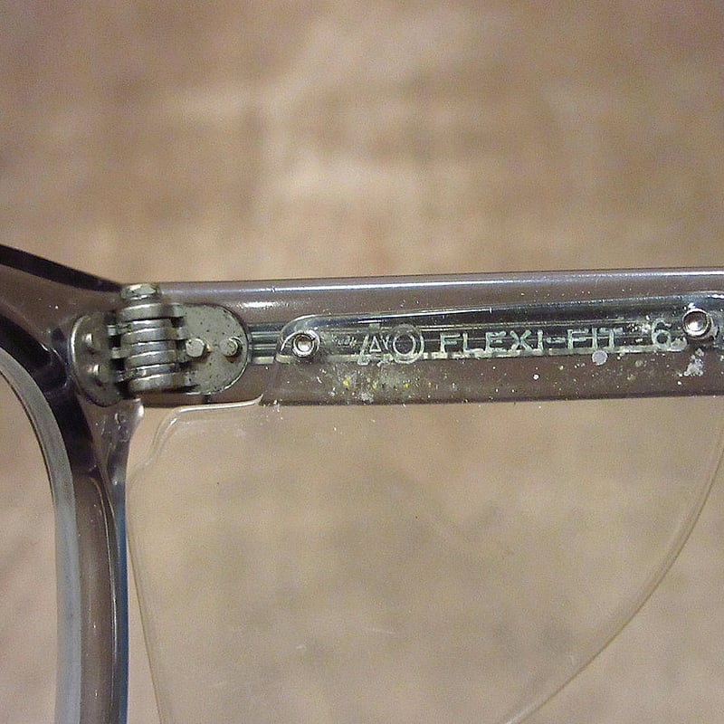 小物 AMERICAN OPTICAL FLEXI FIT 48 BLACK sl ブランド古着】American Optical / アメリカンオプティカル AO FLEXI