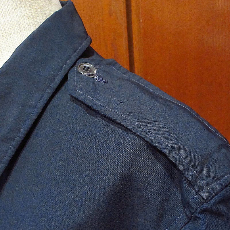 ビンテージ50's60's○USAF黒タグレインコート紺size 34R ビンテージ50's60's○USAF黒タグレインコート紺size 34R