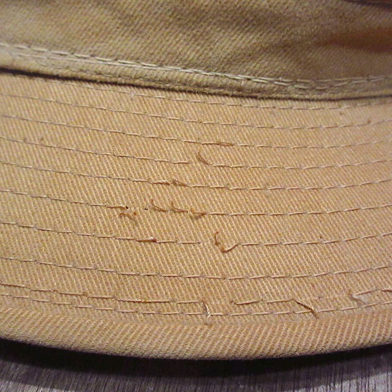 ビンテージ○HENSCHELコットンハットベージュXL○220314i3-m-ht-ot ヘン
