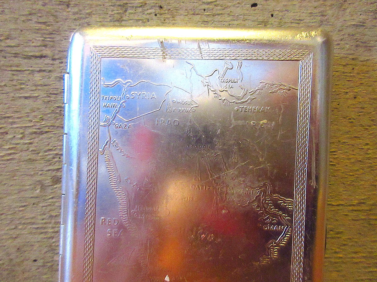 50’S★スーベニア★シガレットケース★25★ビンテージ★タバコ入れ★スカジャン 50'S☆スーベニア☆シガレットケース☆25☆ビンテージ☆タバコ入れ