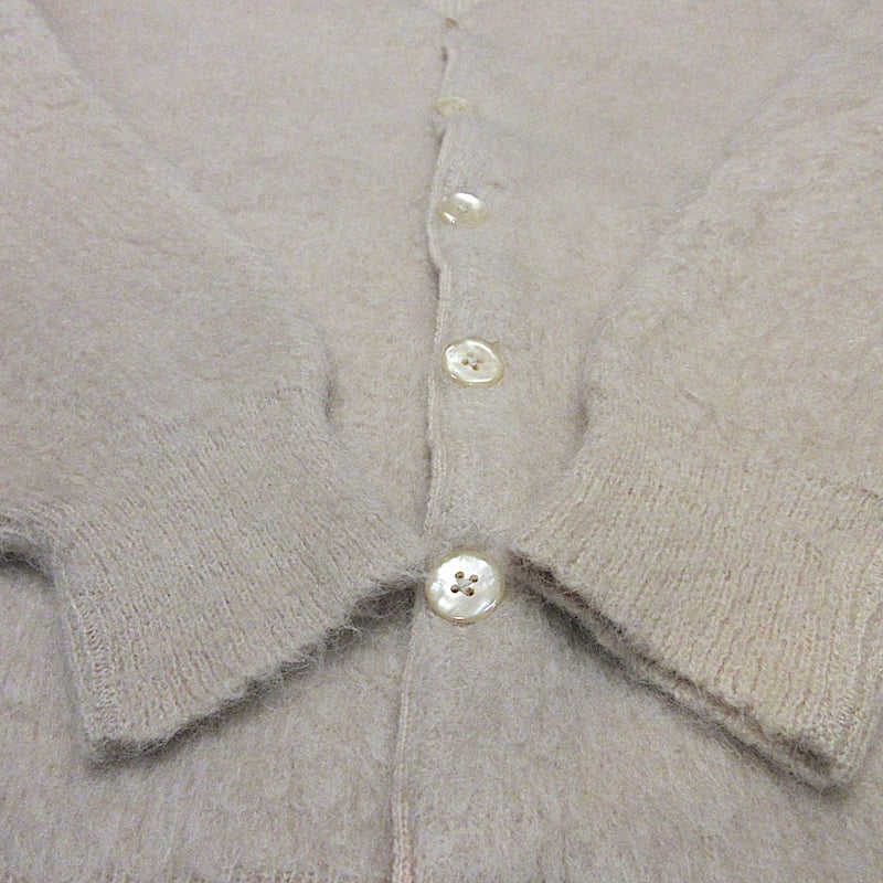 ビンテージ60's○Penneysモヘアニットカーディガン生成りsize L ビンテージ60's○Penneysモヘアニットカーディガン生成りsize L