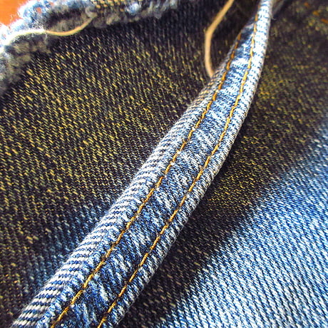ビンテージ70’s●Levi’sシングルステッチデニムスクラップ5点セット●241010k7-fbr 1970sリーバイス生地はぎれ布