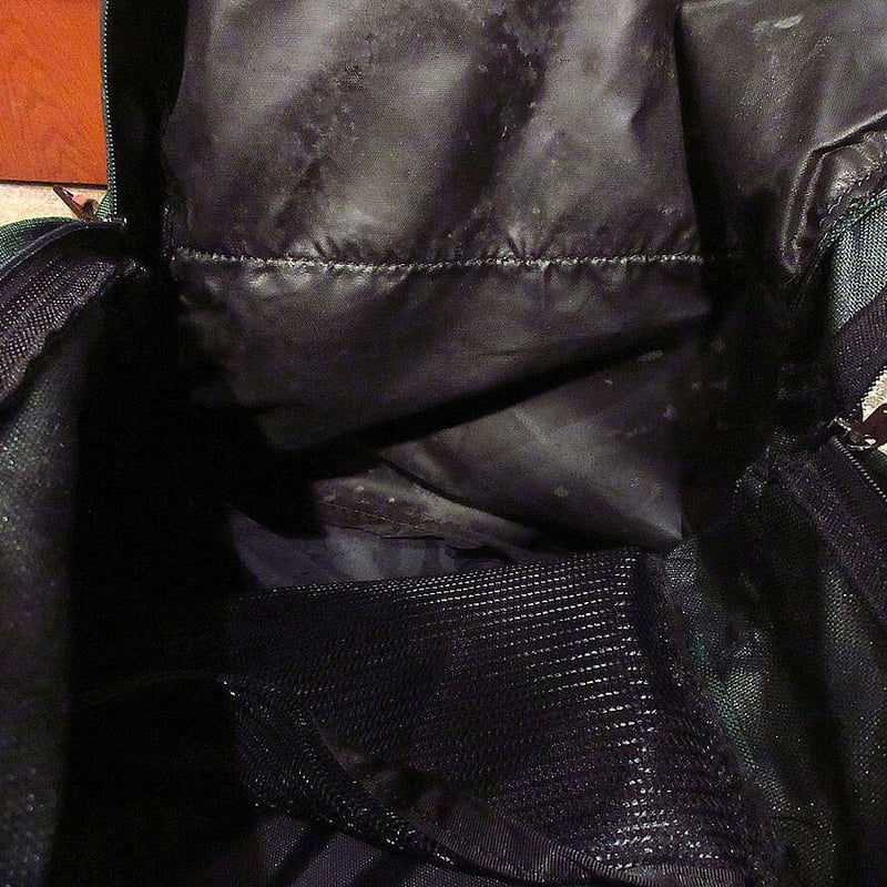 MADE IN U.S.A. EASTPAKボトムレザーバックパック深緑○210717s8-b