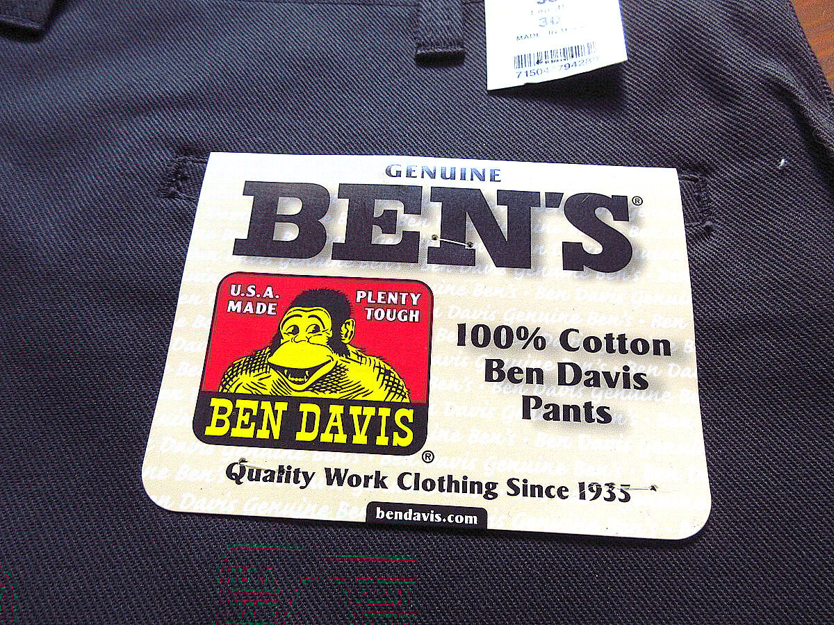 ビンテージ90's2000's○DEADSTOCK BEN DAVISコットンワーク