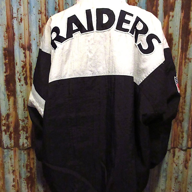 レアXXlビック 美品90s Raidersレイダース ジャケット ビンテージ ビックサイズ 90年代 STARTER スターター NFL RAIDERS レイダース