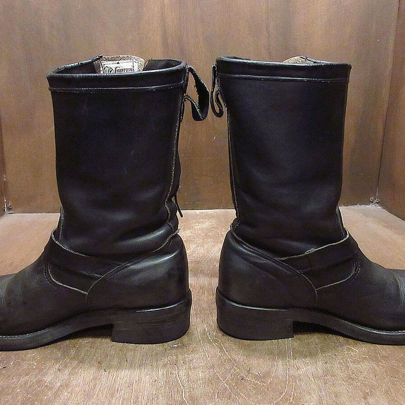 ビンテージ90's○CHIPPEWAスチールトゥエンジニアブーツ黒size 7 ビンテージ90's○CHIPPEWAスチールトゥエンジニアブーツ黒size 7
