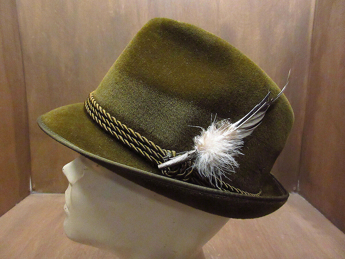 ヴィンテージ ☆MERRIMAC きせ HAT CORP.フェルトハット ヴィンテージ ☆MERRIMAC きせ HAT CORP.フェルトハット
