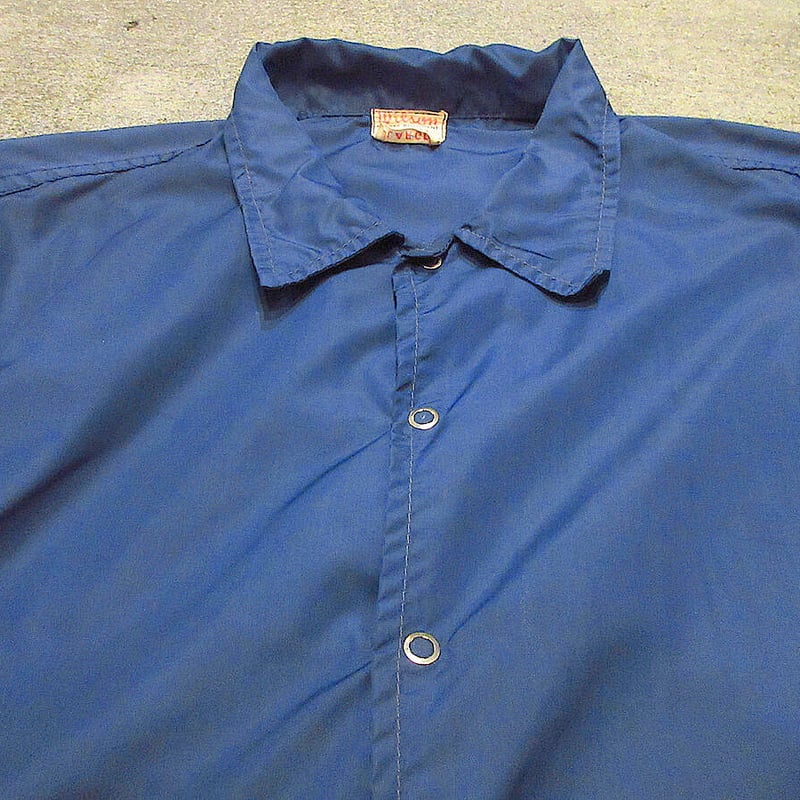 ビンテージ50's○Wilsonナイロンコーチジャケット紺size L○220906m3-m-