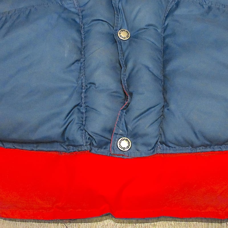 ビンテージ70's○RED HEADリバーシブルダウンベスト紺×赤○251124z2-m