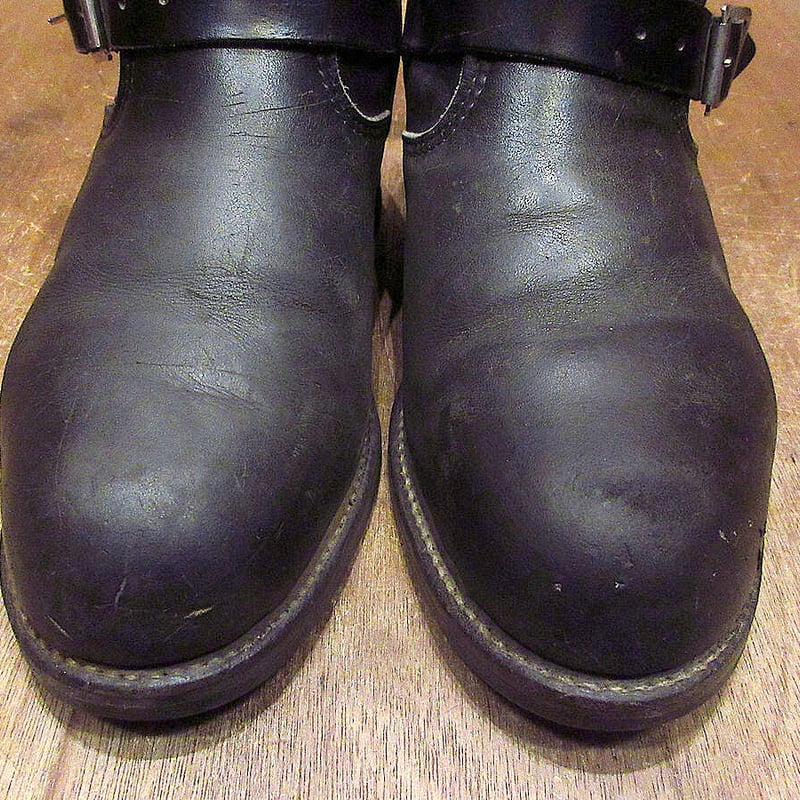ビンテージ90's○CHIPPEWAエンジニアブーツ黒size 7 1/2 EE○230328