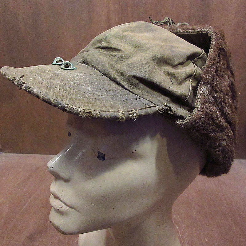 1951 フィールドパイルキャップ M-Q1 1951 フィールドパイルキャップ M-Q1 ビンテージ60's○U.S.ARMY