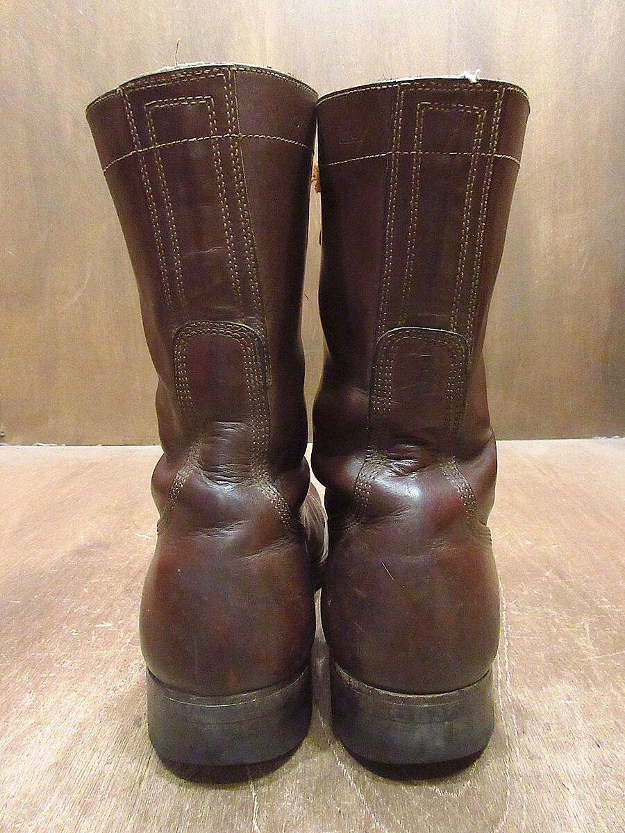 ビンテージ50's○U.S.ARMYジャンプブーツ茶size 8 1/2 D○221011i2