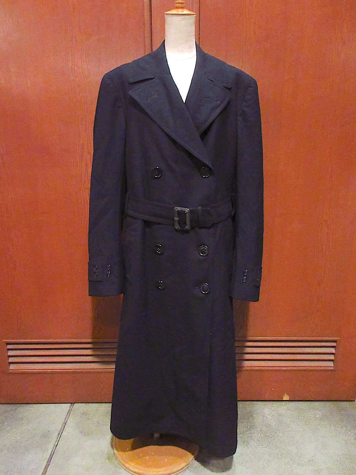 ビンテージ40's○U.S.NAVYオフィサーコート○220218r8-m-ct古着