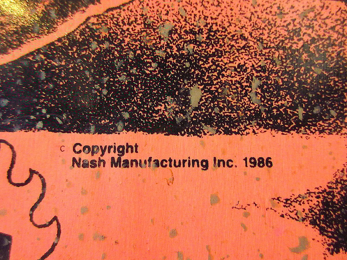 ビンテージ80's○NASH Night Moreスケートボードジャンク ビンテージ80's○NASH Night Moreスケートボードジャンク