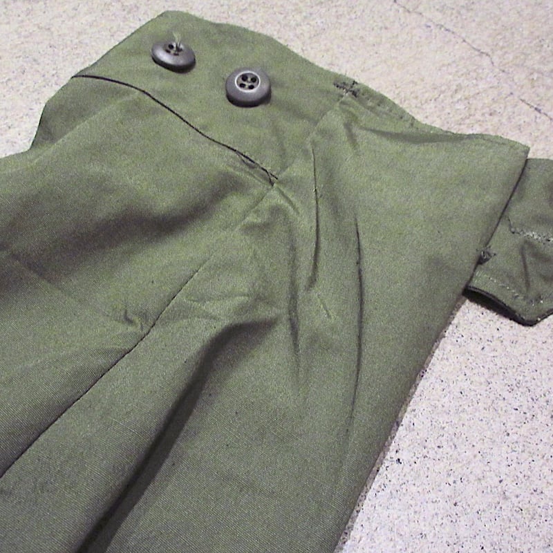 ビンテージ60's○DEADSTOCK U.S.ARMYノンリップジャングルファティーグ