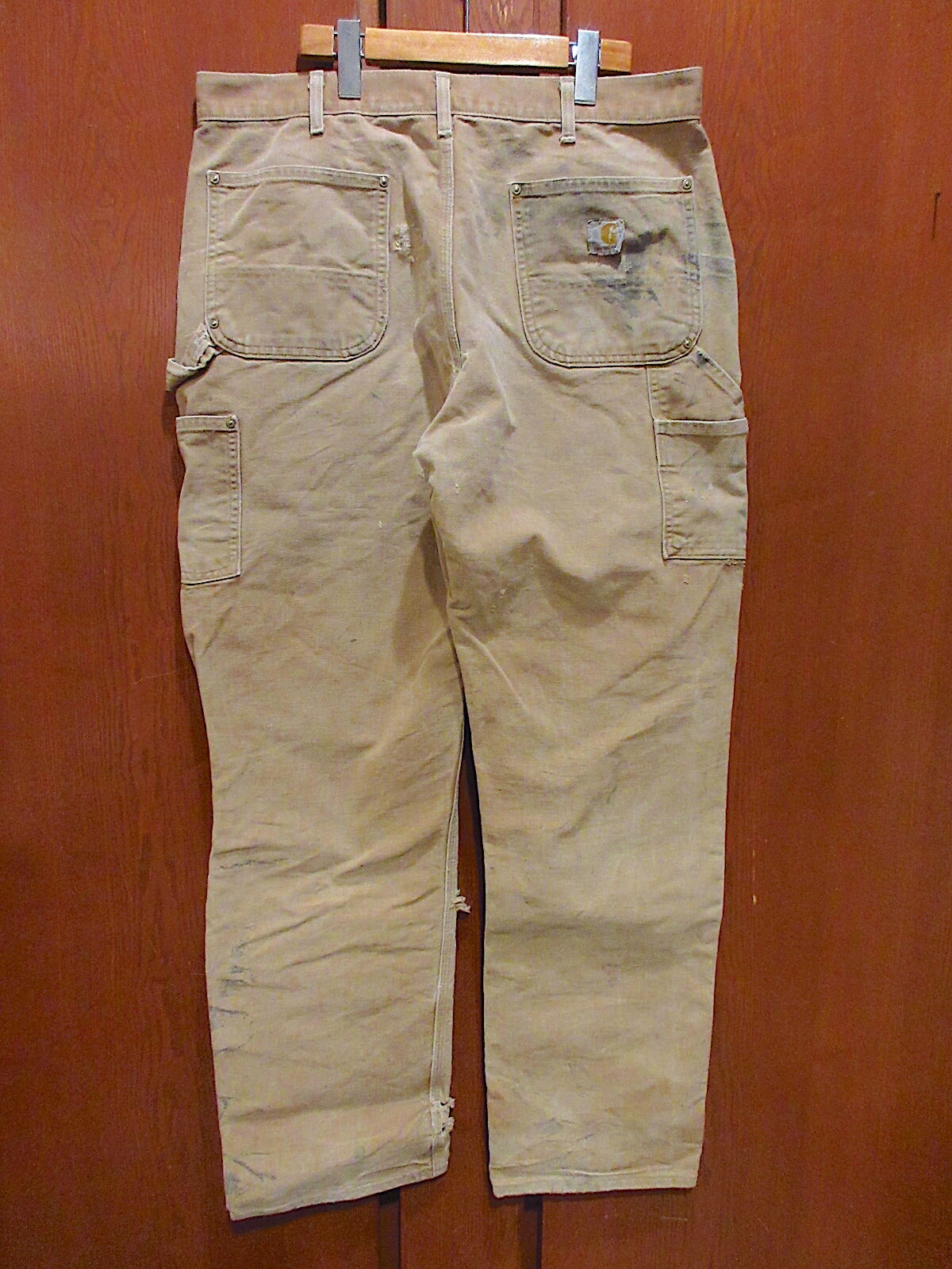 MADE IN U.S.A. Carharttダブルニーダックペインターパンツ実寸W90cm○