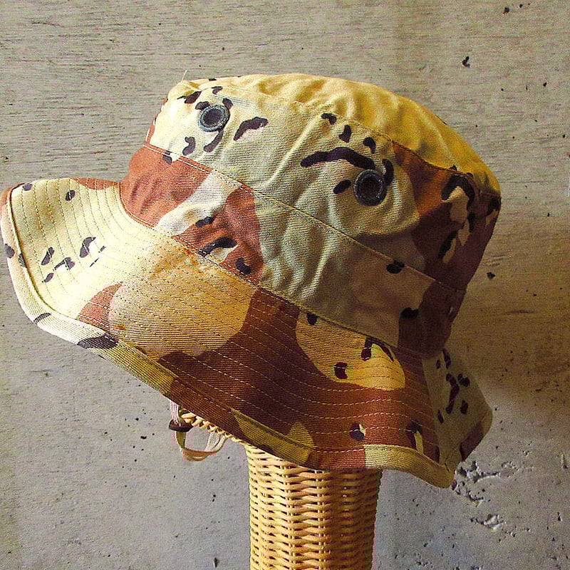 ビンテージ90's○U.S.ARMYデザートカモブーニーハットsize 7 1/4○23050