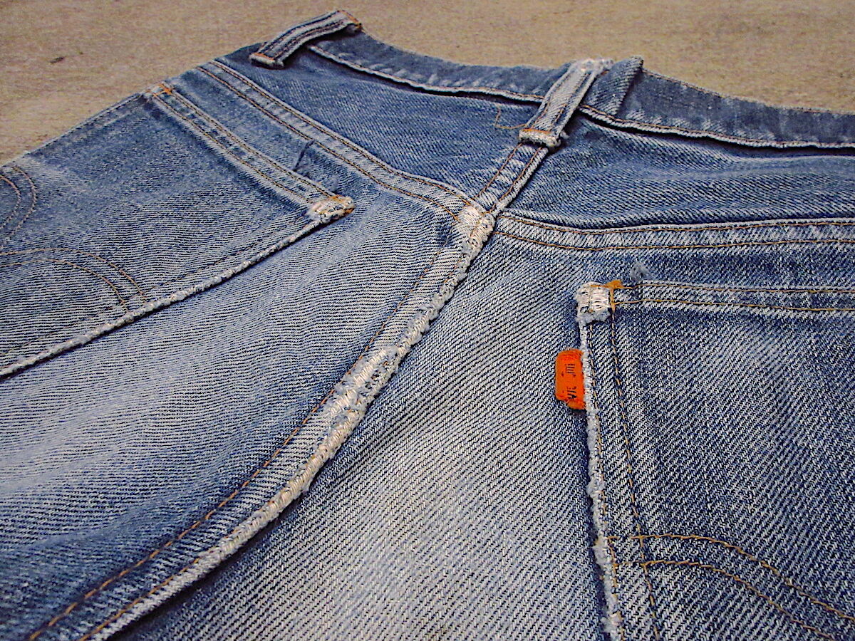 ビンテージ60's70's○Levi's 646 or 684デニムカットオフ
