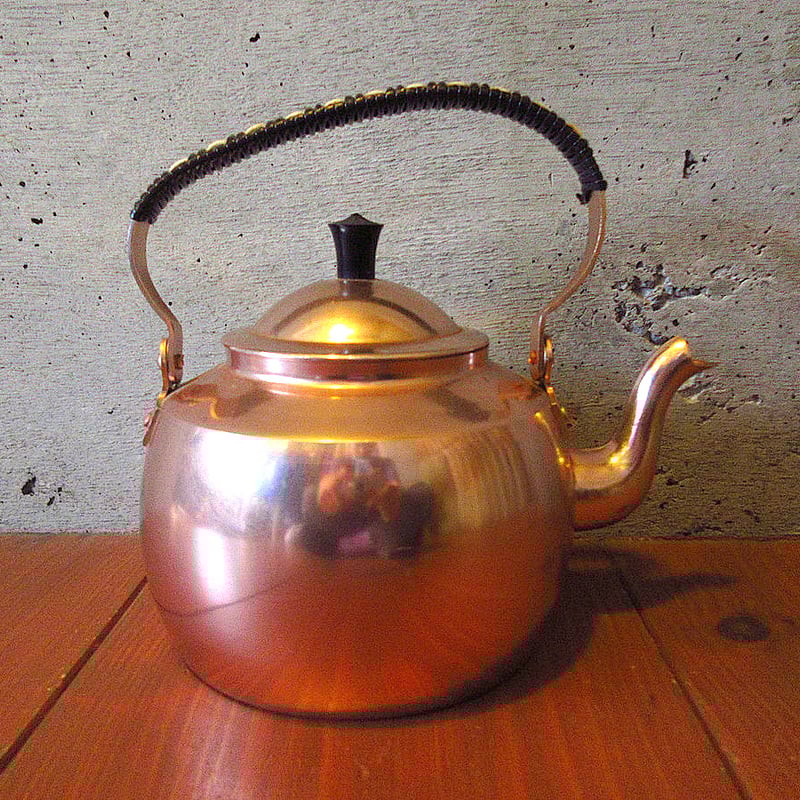 ヴィンテージ 未使用 AZ エーゼット おしゃれ 変り アルミ ケトル やかん ヴィンテージ 未使用 AZ エーゼット おしゃれ 変り アルミ