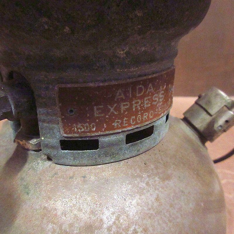 ビンテージ○AIDA EXPRESS RECORD 500CPランタンジャンク○211225s