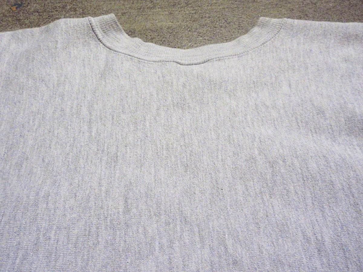 ビンテージ90's○Champion NYUリバースウィーブスウェットグレーsize L