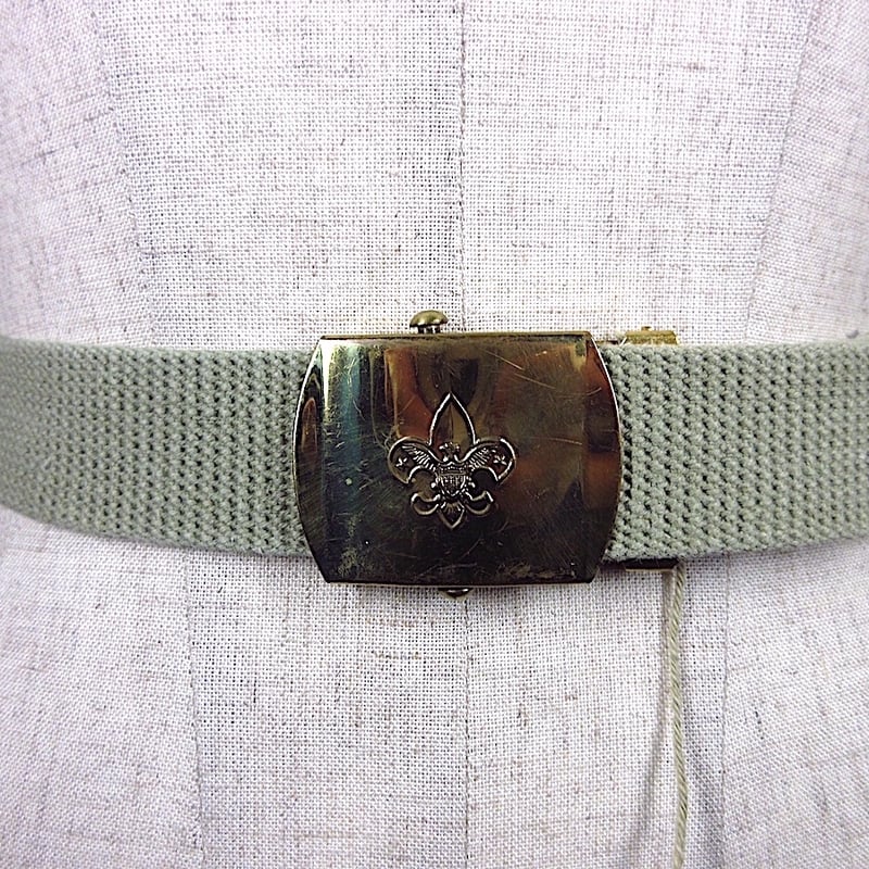 ビンテージ60's○ボーイスカウトガチャベルト○231201p1-blt古着メンズ