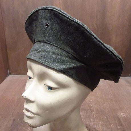 古着 ビンテージ 90s ミリタリー 米軍 ベレー帽 黒 キャップ 帽子 美品 90s ヴィンテージ USA製 米軍刺繍ロゴ ミリタリー ベースボール