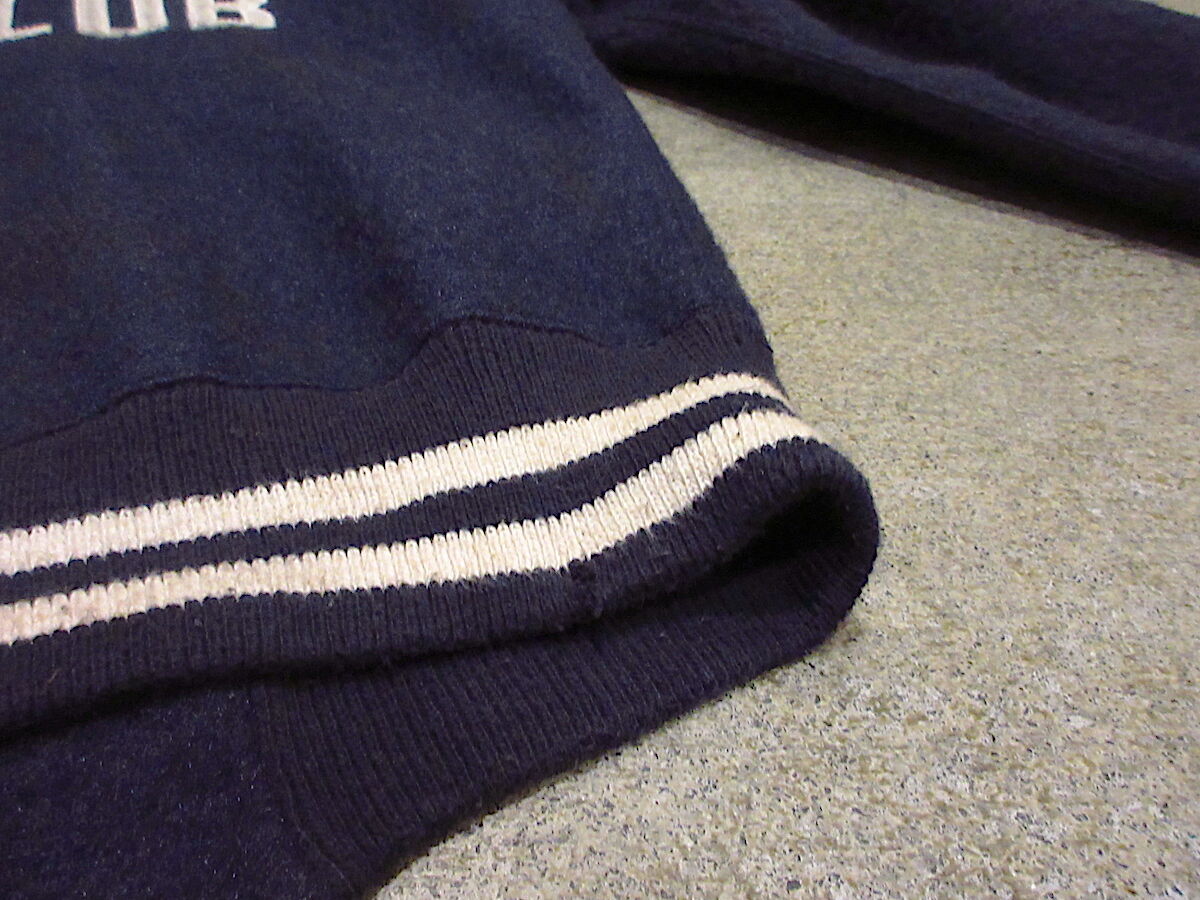 ビンテージ60's○Championタタキタグスタジアムジャケット紺size S