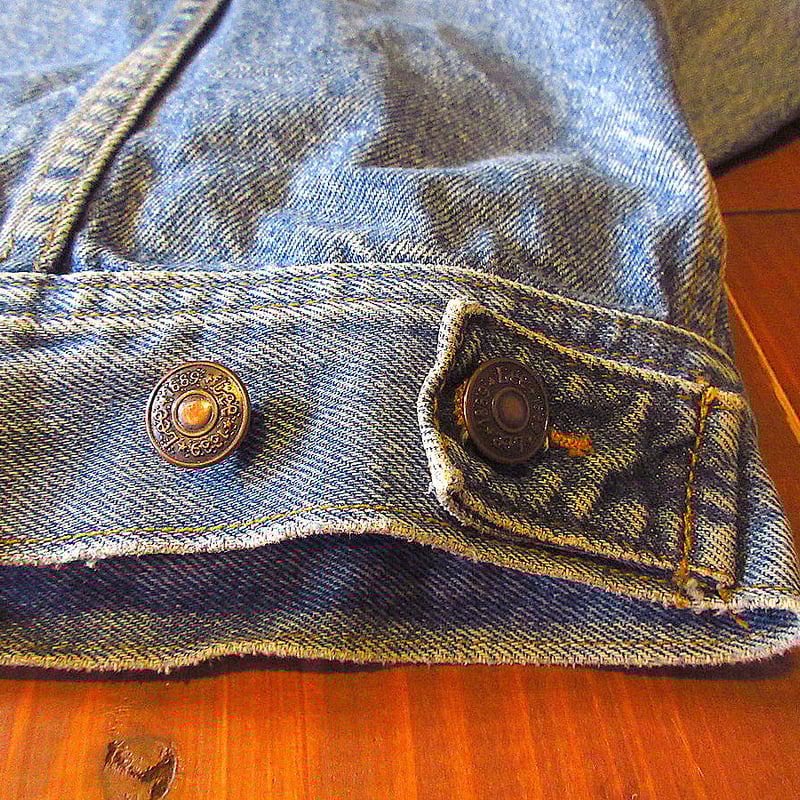 ビンテージ90's○Lee刺繍入りデニムジャケットsize M○231217j4 ビンテージ90's○Lee刺繍入りデニムジャケットsize M○231217j4