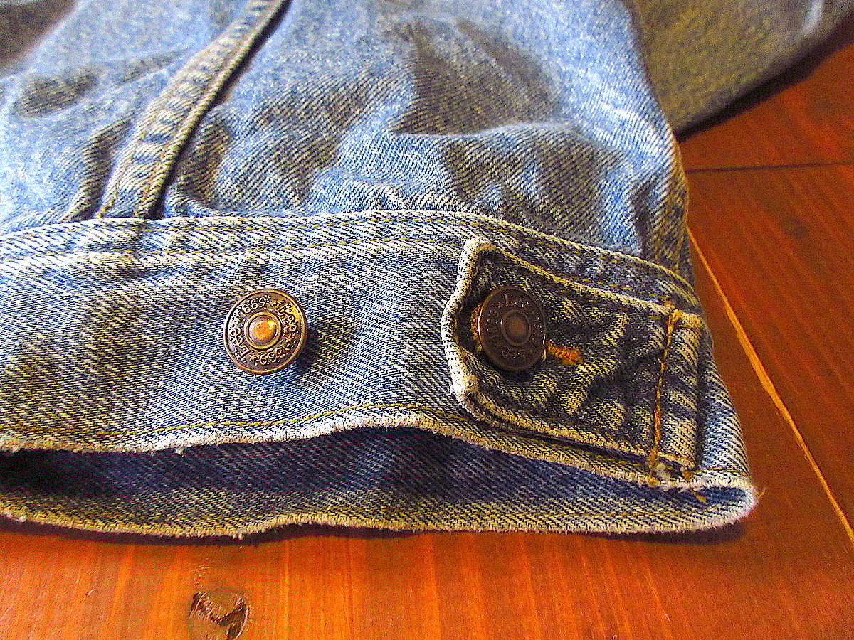 ビンテージ90's○Lee刺繍入りデニムジャケットsize M○231217j4 ビンテージ90's○Lee刺繍入りデニムジャケットsize M○231217j4