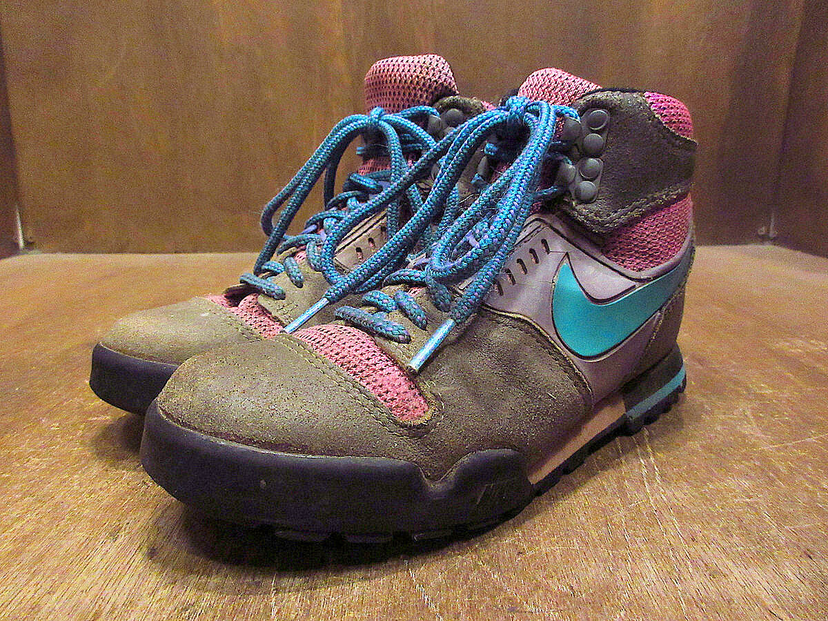 ビンテージ90's○NIKEレディーストレッキングシューズ実寸22.5cm