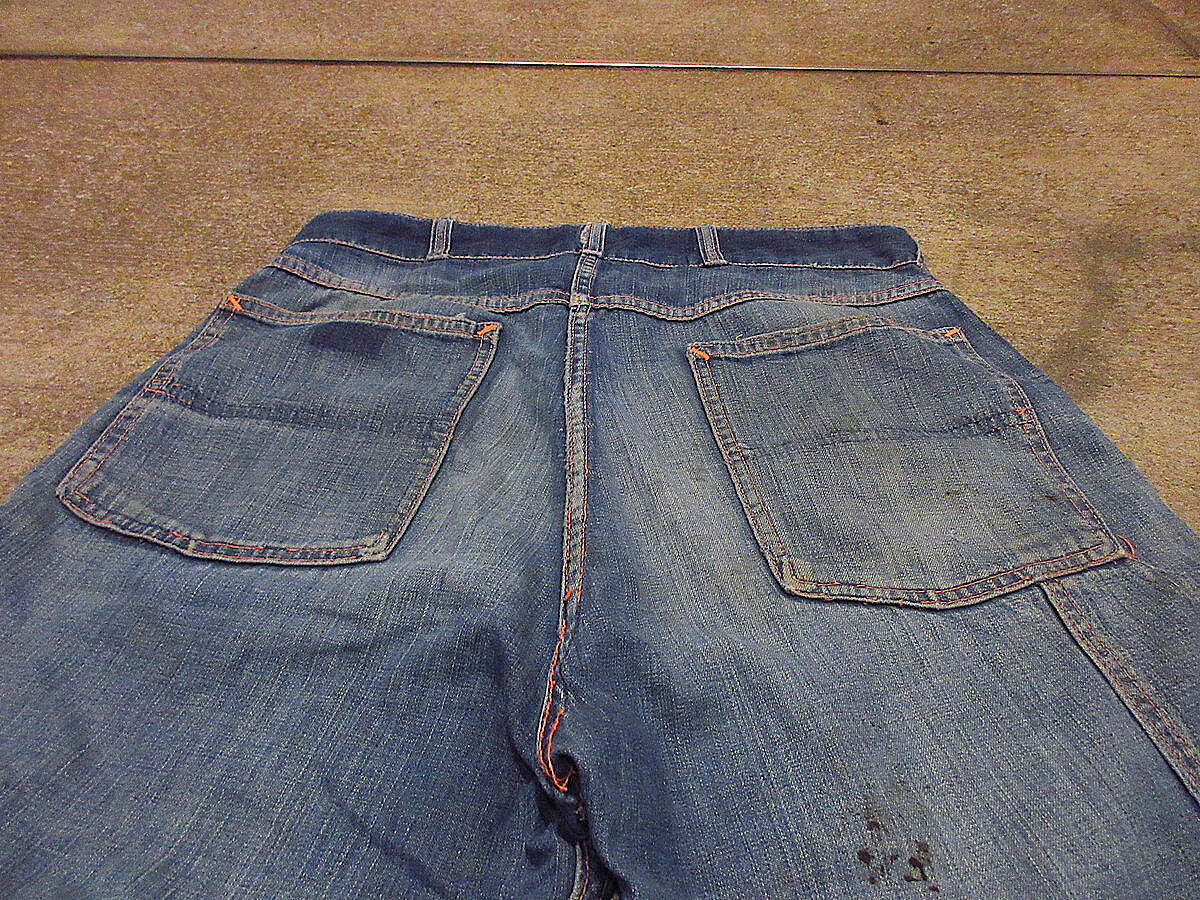 ビンテージ50's60's○BIG SMITHデニムペインターパンツ実寸W83cm ビンテージ50's60's○BIG SMITHデニムペインターパンツ実寸W83cm