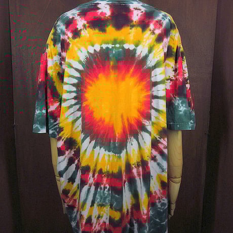 ビンテージ80's●Grateful Dead Steal Your FaceタイダイTシャツsize XL●240530j2-m-tsh-bnバンT古着1980sグレイトフルデッド