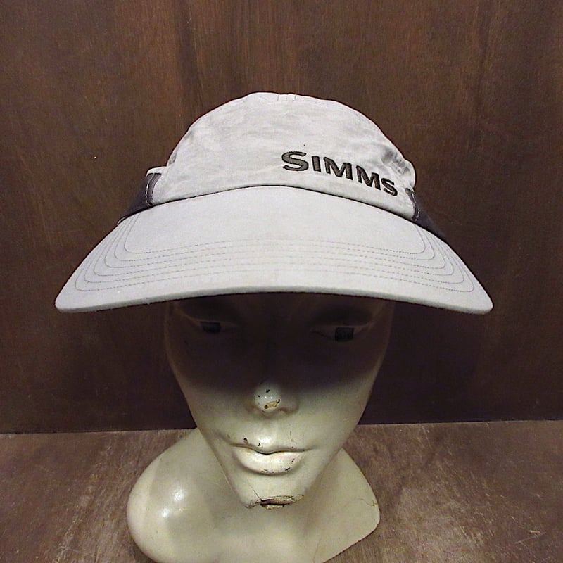 ヘミングウェイ ロングビルキャップ レザー ワックスキャンバス