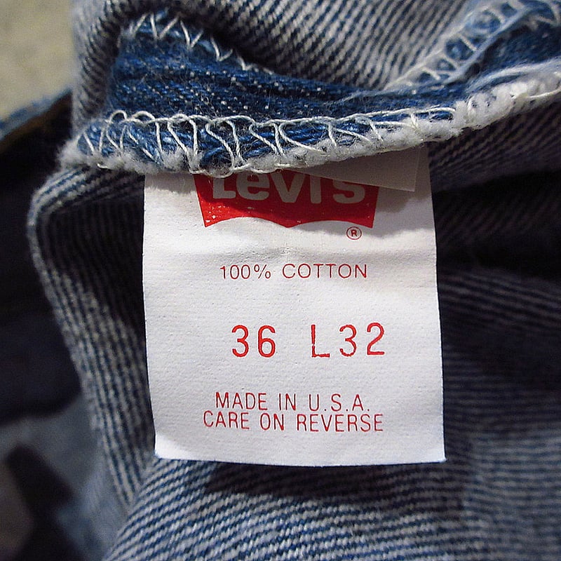 ビンテージ90's○MADE IN U.S.A. Levi's 501実寸W86cm○2403