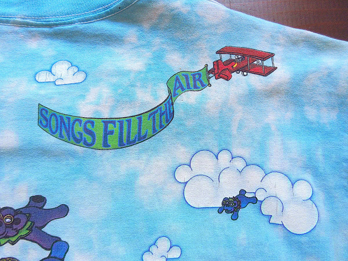 ♠︎グレートフルデッド♠︎90s ♠︎ビンテージ♠︎ブラックライト♠︎デッドヘッズ ♤大型♠︎美品♠︎グレートフルデッド♠︎90s ♠︎ビンテージ