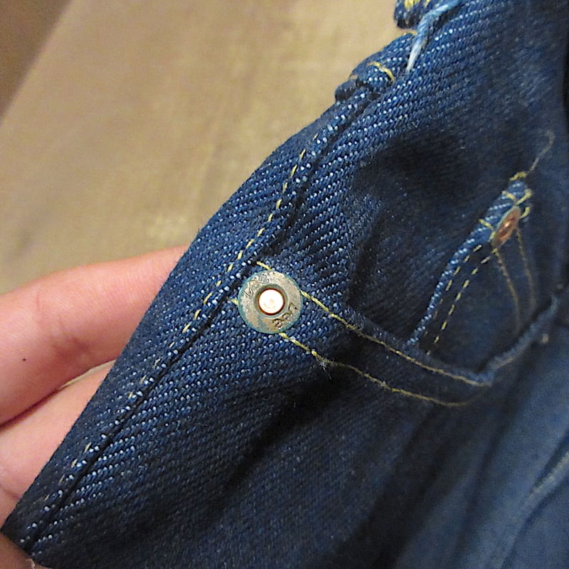 ビンテージ80's○DEADSTOCK Lee 202ブーツカットデニム表記W38L34○25