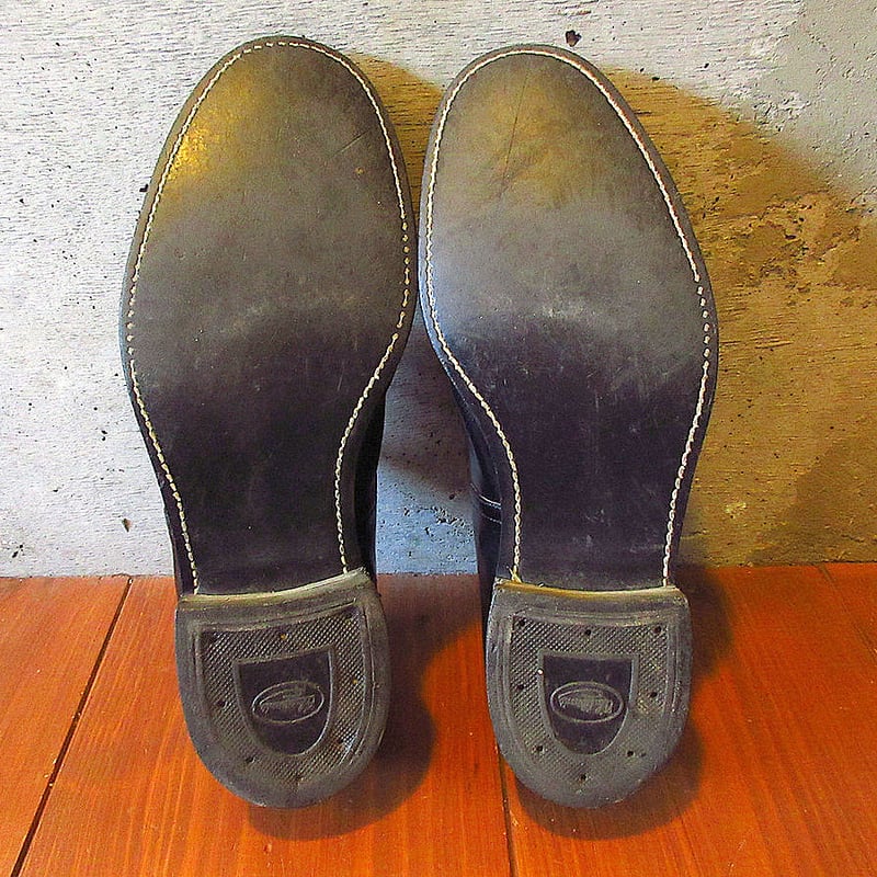 ビンテージ80's○U.S.NAVYサービスシューズsize 9W○240705k3-m ビンテージ80's○U.S.NAVYサービスシューズsize 9W○240705k3-m