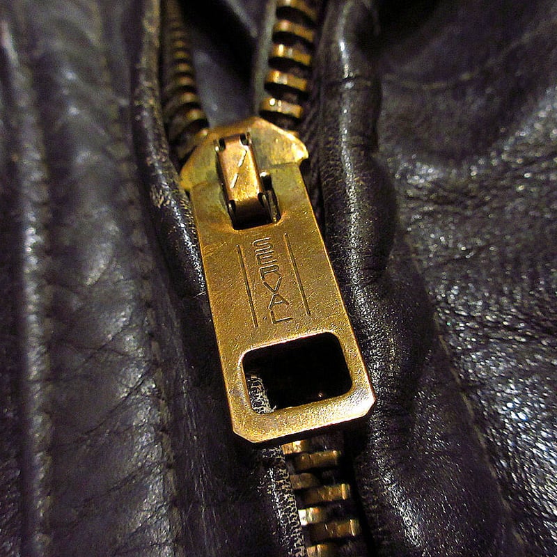 60s〜70s vintage レザーダブルライダースジャケット 古着 ビンテージ60's70's○CHPレザーダブルライダースジャケット○220220k3