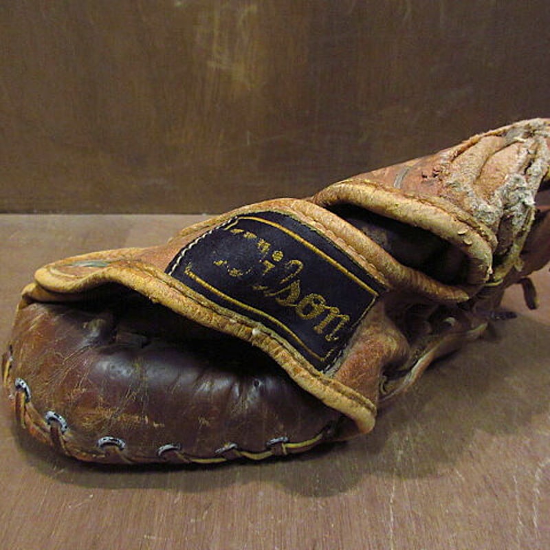 ビンテージ40's○WILSONベースボールグローブ○210218n4-otclct
