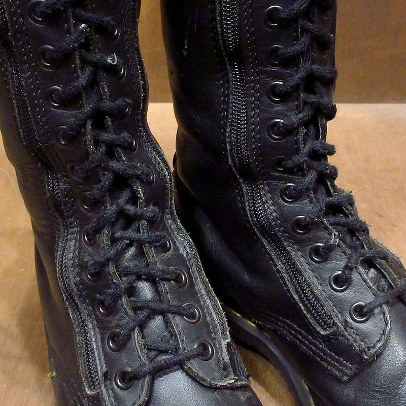MADE IN ENGLAND Dr.Martens ジップアップ14ホールブーツ黒 Size
