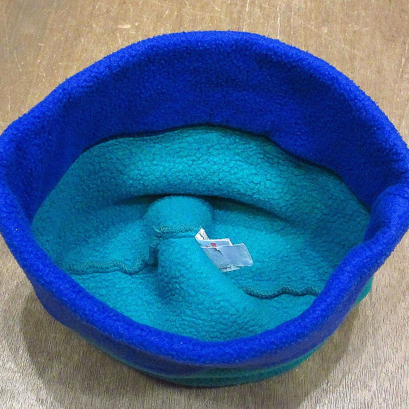 ビンテージ90's○PatagoniaキッズツートンフリースキャップL○211116i5