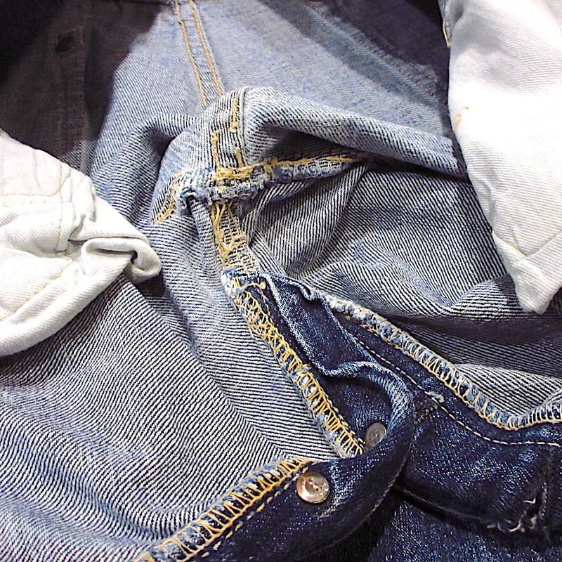 【sram12】Levi’s 501 W32L34デニムジーンズ ビンテージ40's50's○Levi's 501 XX片面タブ47モデル実寸W81cm
